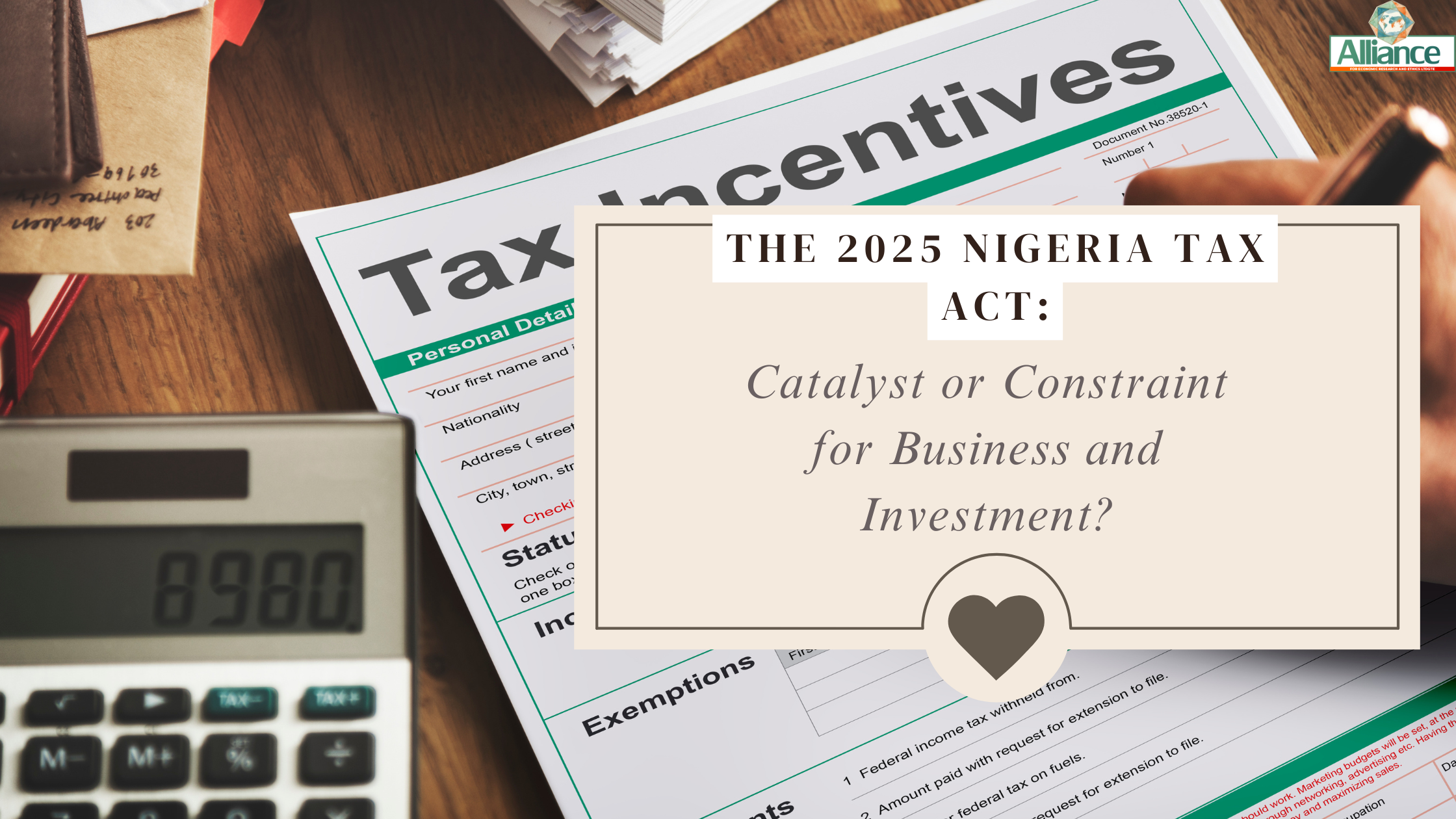 The 2025 Nigeria Tax Act