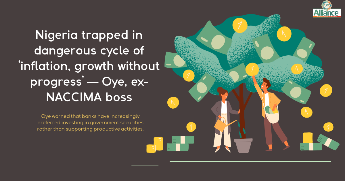 Oye warned that banks have increasingly preferred investing in government securities rather than supporting productive activities.