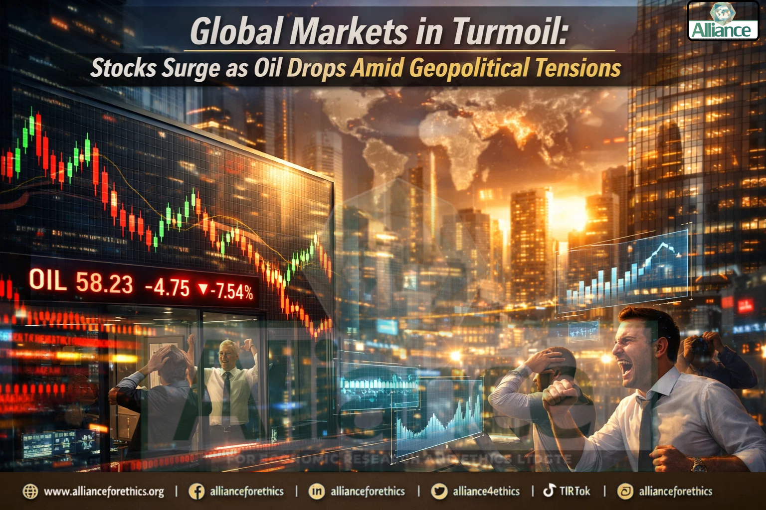 Alliance foe Ethics - Dow jumps 900 points at the open after Trump says U.S. and Iran have held ‘productive’ talks