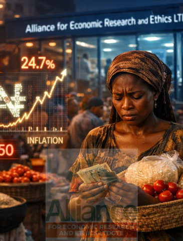 Alliance for Economic Research and Ethics Nigeria faces price surge as experts predict 2026 inflation spike