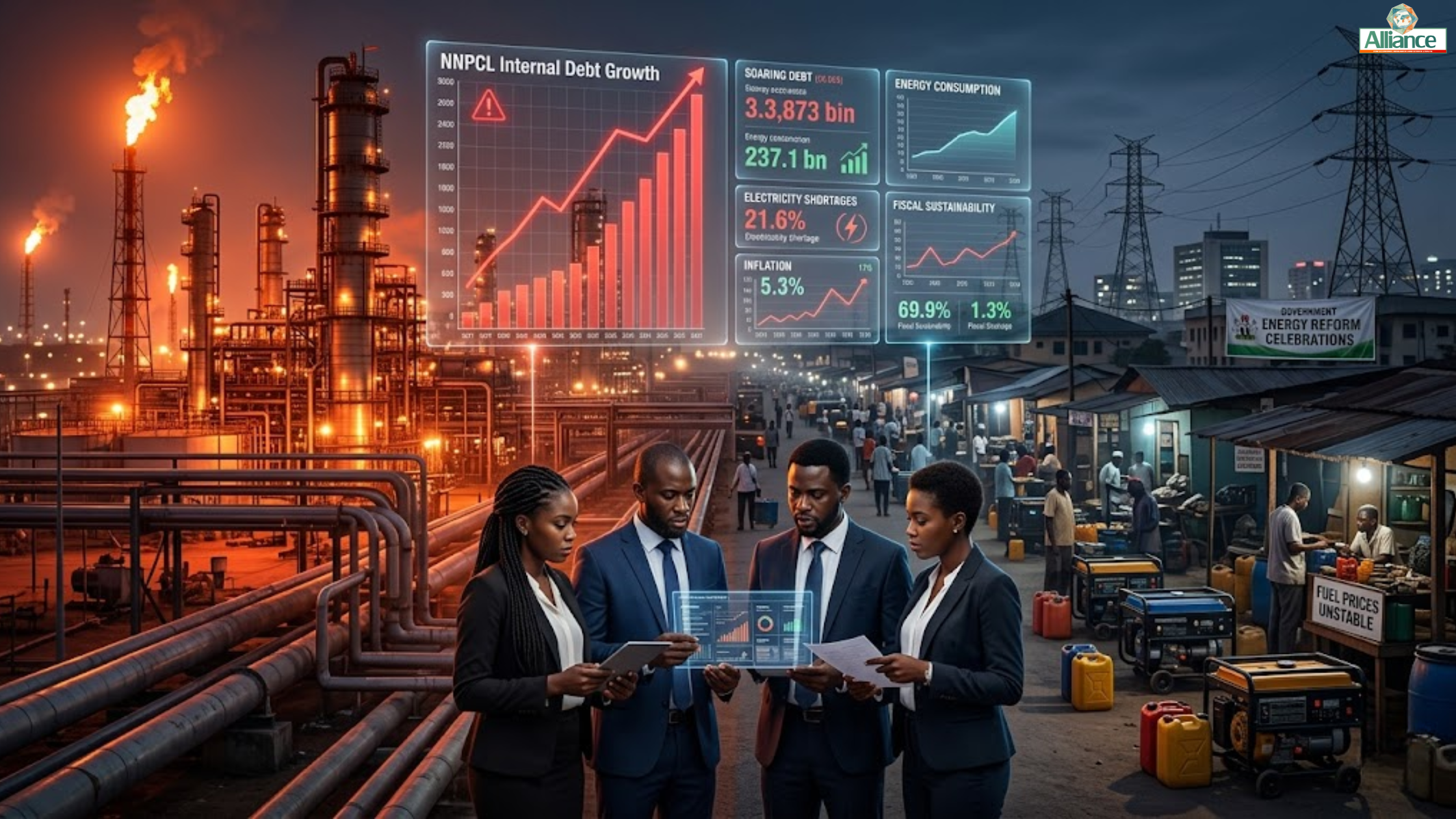 Oye slams FG’s energy sector reforms celebration amid N30tr rise in NNPCL’s debt