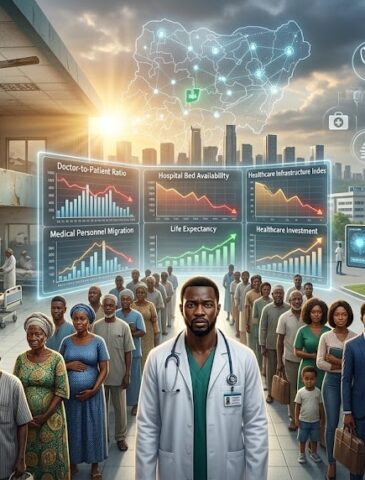 Oye decries doctor-patient ratio gaps, widening infrastructure deficit.