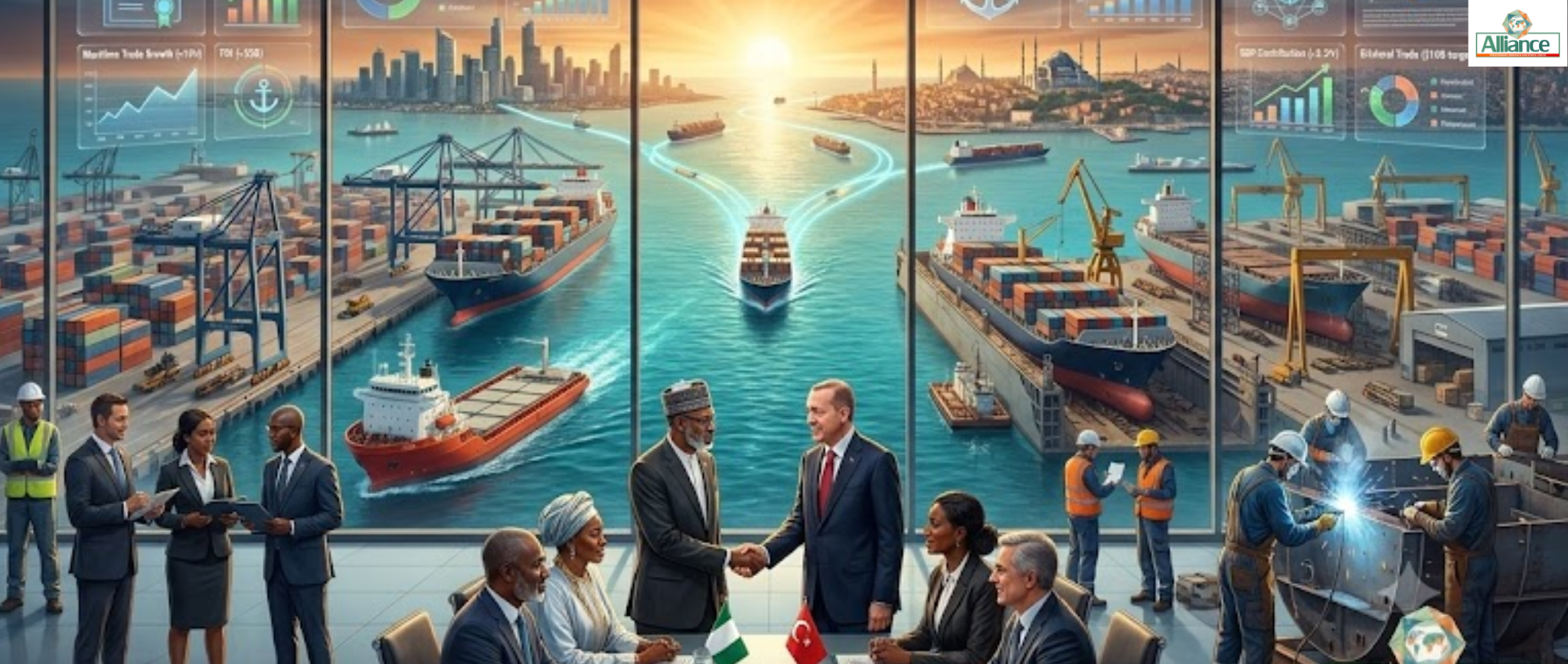 Türkiye, Nigeria Launch Maritime Forum to Deepen Shipbuilding, Investment Ties